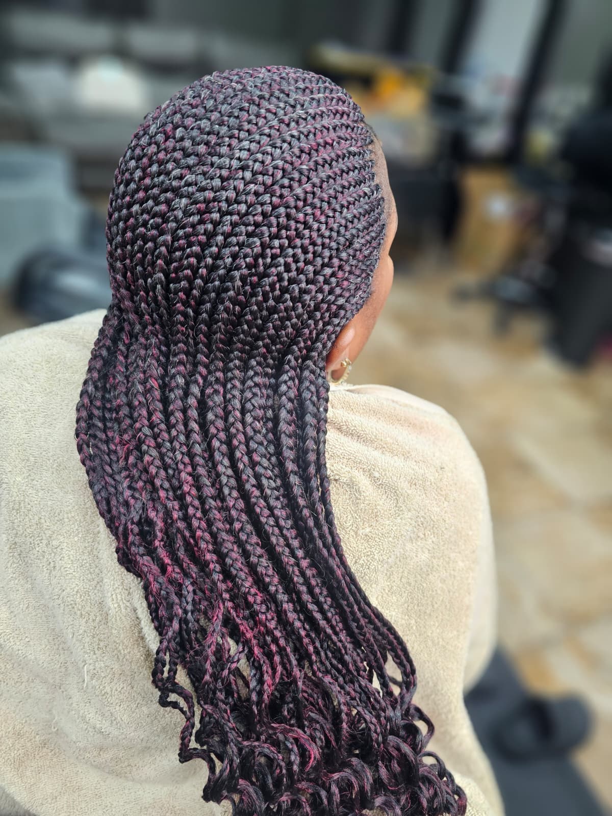 All Back Cornrow